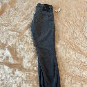 Gap Factory Gray Corduroy Stretch Skinny Legging